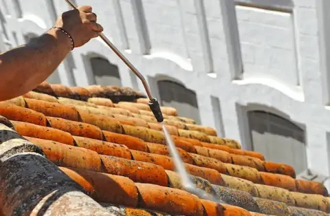 Nettoyage de toitures - Rongères